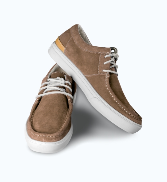 Brown Men's Casual Leather Shoes
